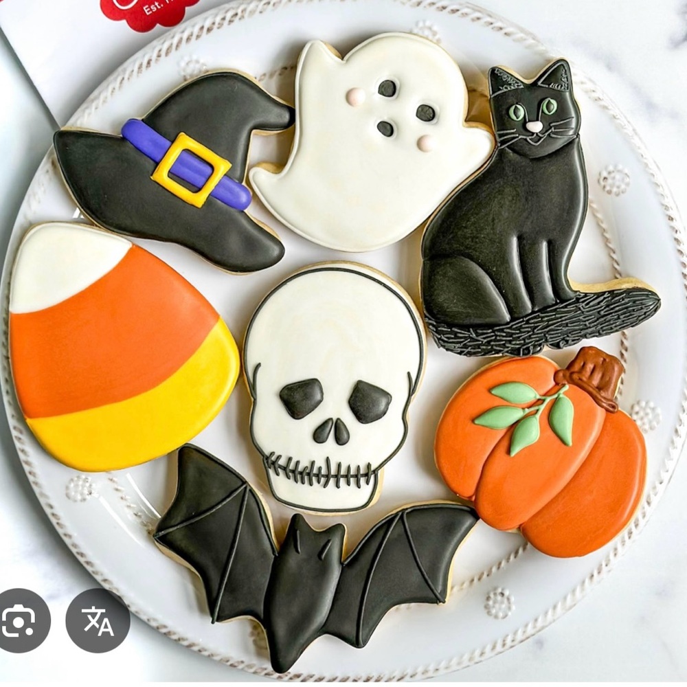 Halloween Themed Cookie Set
